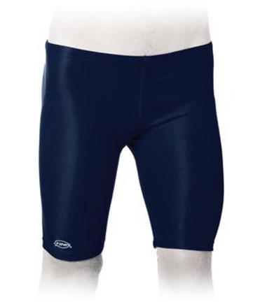 Solid Navy Men's Jammer Swimsuit (Size 20)