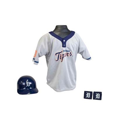 Franklin Detroit Tigers MLB Kid's Team Baseball Uniform Set (Ages 5 - 9)