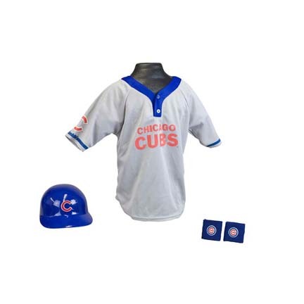 Franklin Chicago Cubs MLB Kid's Team Baseball Uniform Set (Ages 5 - 9)