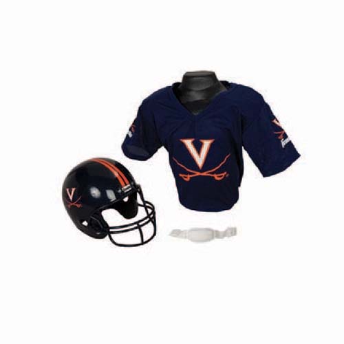 Franklin Virginia Cavaliers Football Helmet and Jersey Set