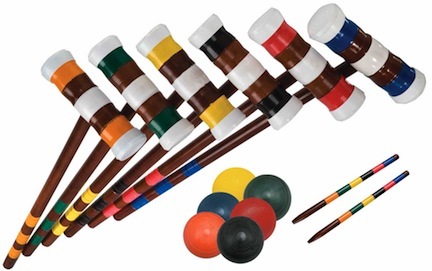 Advanced 6-Player Croquet Set