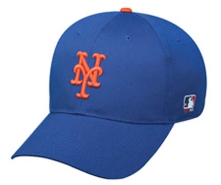 New York Mets MLB Replica Team Logo Adjustable Baseball Cap from Outdoor Cap