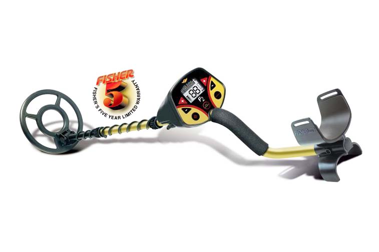Fisher F2 Visual & Audio Target-ID Metal Detector with Pinpointer Kit