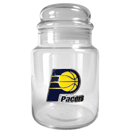 Indiana Pacers 31 oz Glass Candy Jar