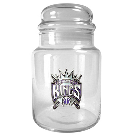 Sacramento Kings 31 oz Glass Candy Jar