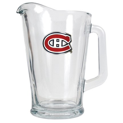 Montreal Canadiens 60 oz. Glass Pitcher