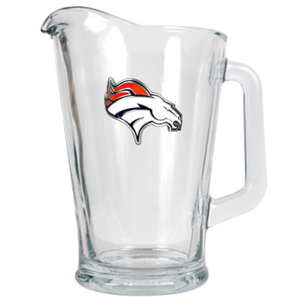 Denver Broncos 60 oz. Glass Pitcher