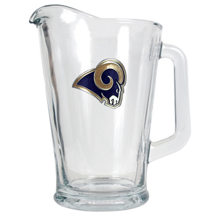 St. Louis Rams 60 oz. Glass Pitcher