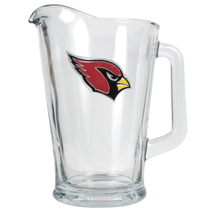 Arizona Cardinals 60 oz. Glass Pitcher