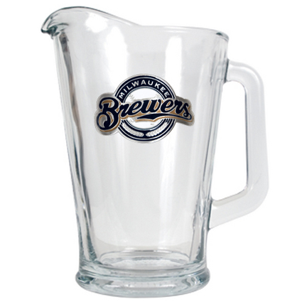 Milwaukee Brewers 60 oz. Glass Pitcher