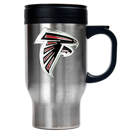 Atlanta Falcons 16 oz. Stainless Steel Travel Mug