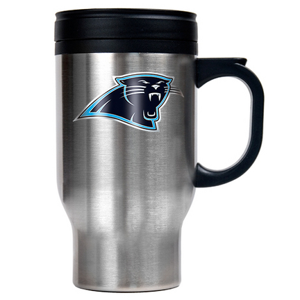 Carolina Panthers 16 oz. Stainless Steel Travel Mug