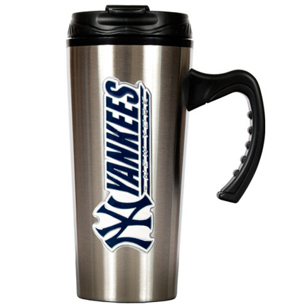 New York Yankees 16 oz. Stainless Steel Travel Mug