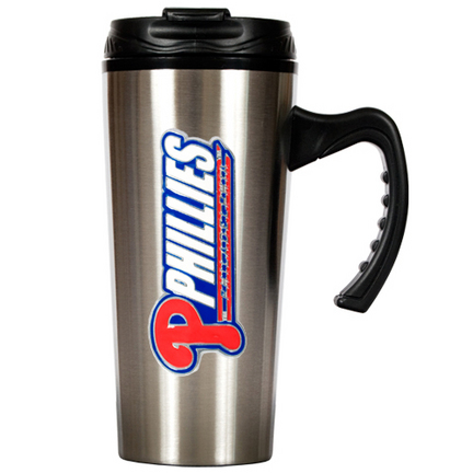 Philadelphia Phillies 16 oz. Stainless Steel Travel Mug