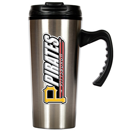 Pittsburgh Pirates 16 oz. Stainless Steel Travel Mug