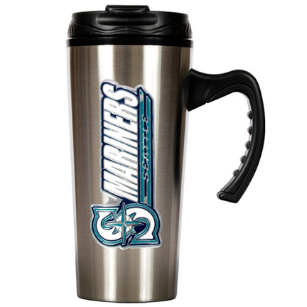 Seattle Mariners 16 oz. Stainless Steel Travel Mug