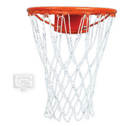 15" Practice Basketball Goal with Nylon Net