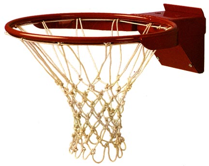 Snap Back Basketball Goal by Gared - for 42" x 72" Backboard