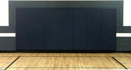 2' x 6' x 2" Wall Pad with Polyurethane Foam and Vonar Fire Retardant (Standard Size)