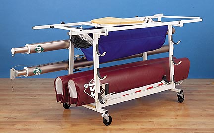 Volleyball Equipment Storage Cart from Gared