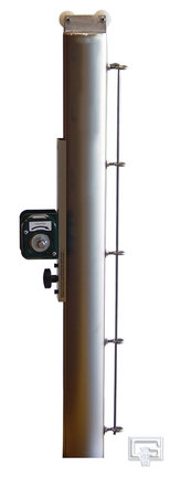 Deluxe Indoor Aluminum Tennis Upright Post with Winch