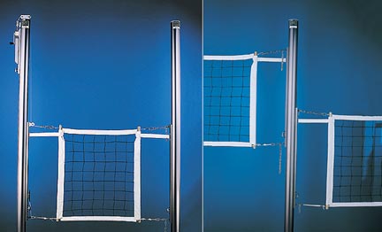 Collegiate 2 Court Volleyball System from Gared