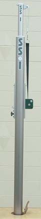 Master Center Upright Post for the Master Telescopic Volleyball Court System from Gared- One Center Upright