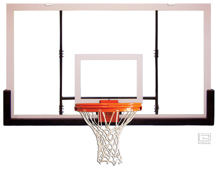 42” x 72” Polycarbonate Rectangular Basketball Backboard with Aluminum Front