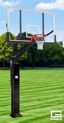 All Pro Jam Adjustable Basketball System with a Acrylic Backboard