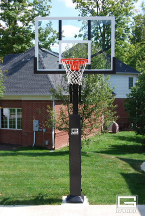 Collegiate Pro Jam Adjustable Basketball System with Acrylic Backboard