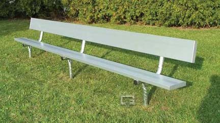 15' Permanent Players Bench