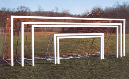 8' x 24' All-Star Recreational Portable Soccer Goals - 1 Pair