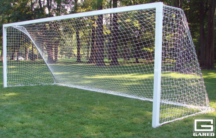 6 1/2' x 18', Permanent All-Star I Club Touchline&trade; Soccer Goal (One Pair)