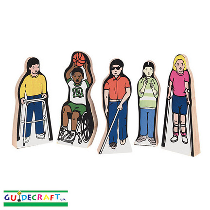 Special Needs Children Figures - Set of 5