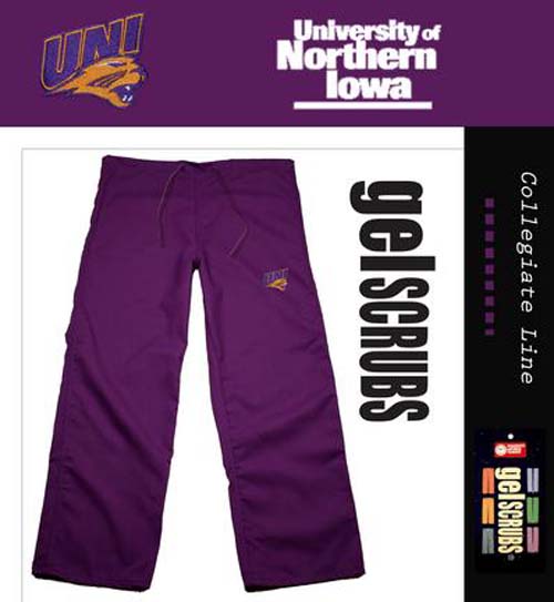 Northern Iowa Panthers Scrub Style Pant from GelScrubs