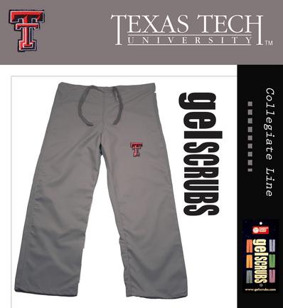 Texas Tech Red Raiders Scrub Style Pant from GelScrubs 