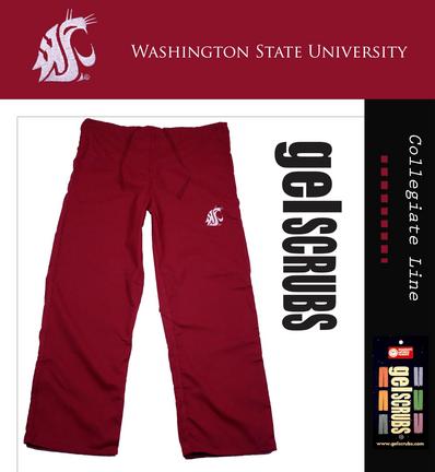 Washington State Cougars Scrub Style Pant from GelScrubs