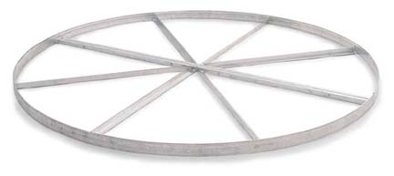 2-Piece, Aluminum Discus Circle with Cross Bracing