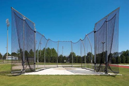 8' Barrier Net for NCAA Hammer / Discus Cages