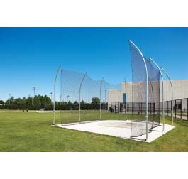 8" x 76' 8" Barrier Net for the NCAA Aluminum Discus Cage