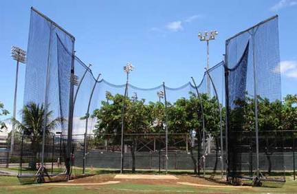 Replacement Door Net for NCAA Tall Hammer / Discus Cages