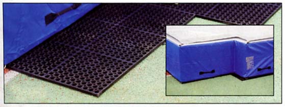 Polymer Pit Platform for the International Pole Vault Landing System