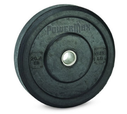 25 lb. Solid Rubber Plates - 1 Pair
