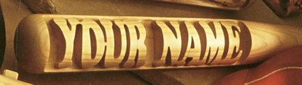 Heavy Hitter Custom Personalized 35" Display Baseball Bat