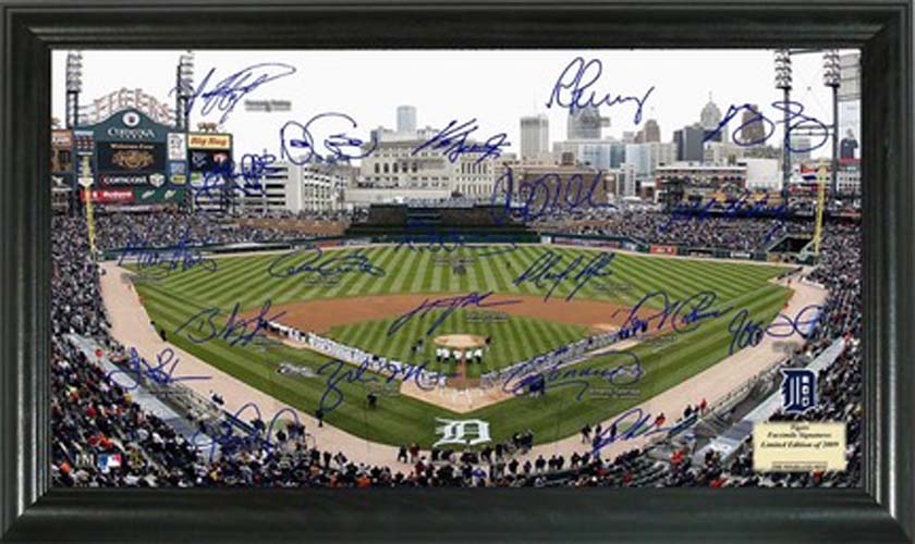 Detroit Tigers Signature Ballpark Collection from The Highland Mint