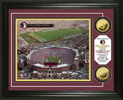 Florida State Seminoles Doak Campbell Framed 8" x 10" Photograph and Medallion Set from The Highland Mint