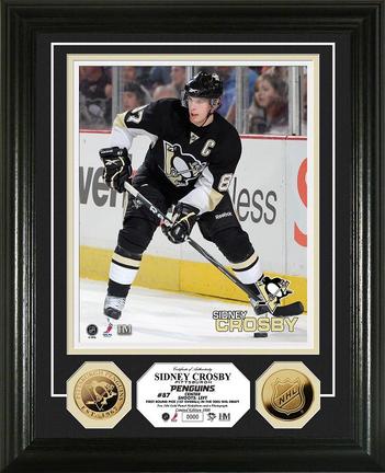 Sidney Crosby Framed 8" x 10" Photograph and Medallion Set from The Highland Mint