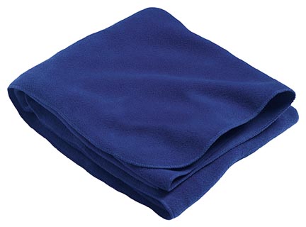 Stadium Canyon Fleece Blanket From Holloway Sportswear - Matching Merrowed Edge