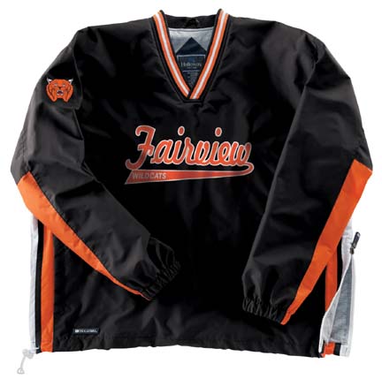 Youth "All-Star" Spectrum Nylon Windbreaker Pullover From Holloway Sportswear