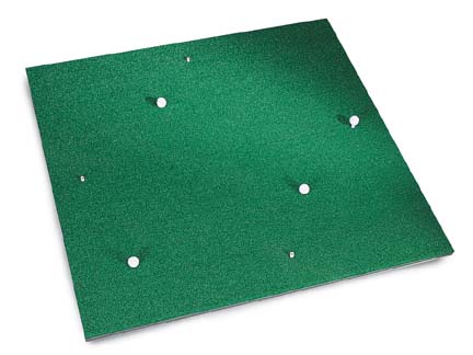 4-Station Square Duraplay Driving Range Mat